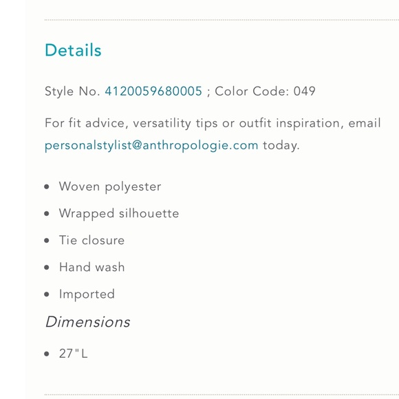 NWT MELODY STRIPED WRAP SKIRT - Picture 14 of 14